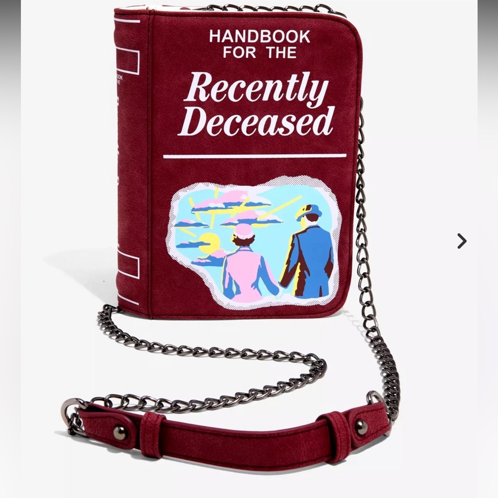 Beetlejuice Handbook For The Recently Deceased Crossbody Bag